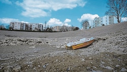 So sah der Anemonensee in Wiener Neustadt im April 2023 aus – droht heuer im Sommer ein ...