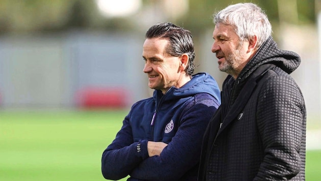 Austrias Präsident Gollowitzer „verliert“ gegen Werner.