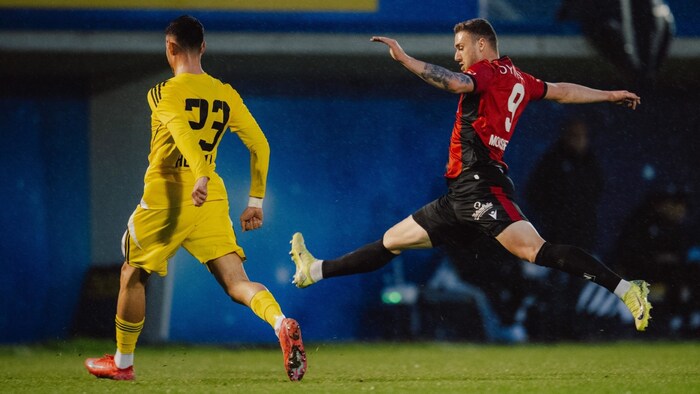 Gegen Lafnitz glänzte Marcel Monsberger mit einem Hattrick.