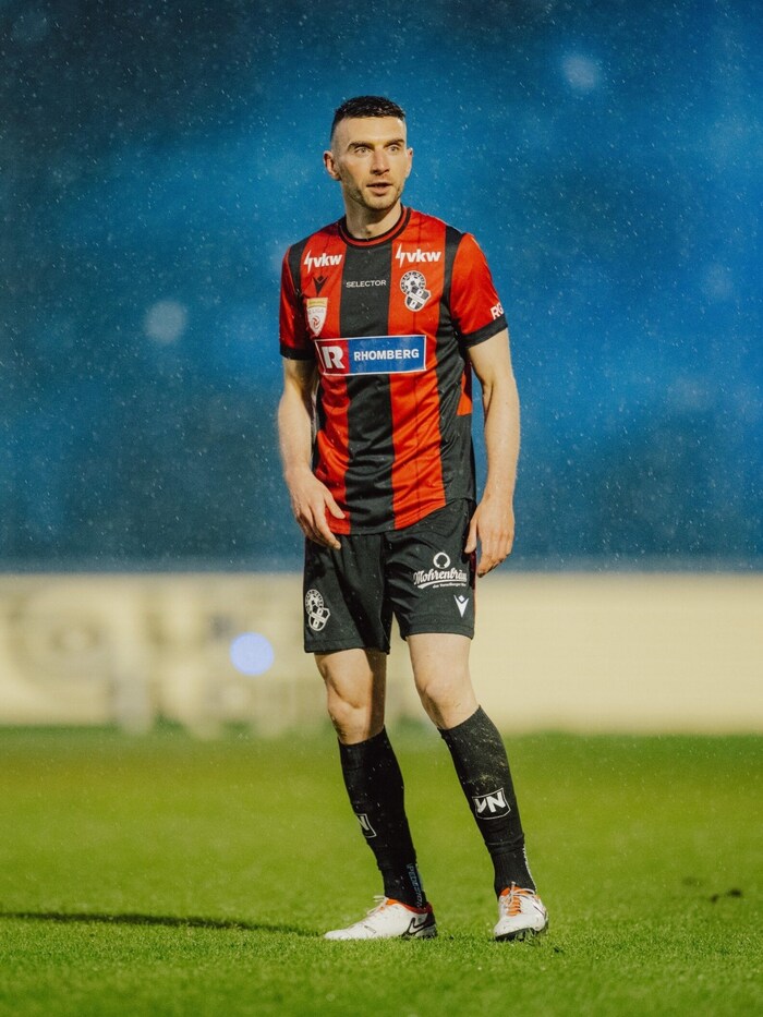 Stefan Umjenovic kehrte in Lafnitz in die Startelf zurück.