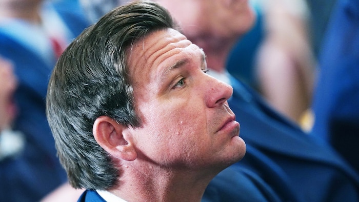Gouverneur DeSantis brüstet sich, zu seiner Zeit sei das auch so gewesen ...