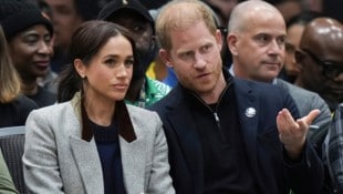 Trotz anhaltender Spekulationen über eine mögliche Trennung von Prinz Harry hat Herzogin Meghan in einem Podcast klare Worte gefunden.  (Bild: AP/Darryl Dyck)
