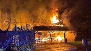 Der Brand verursachte enormen Schaden.