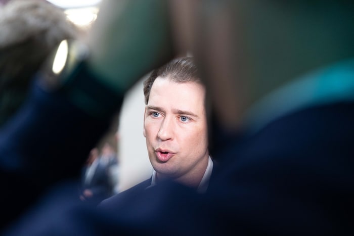 Kurz war ein gefragter Gesprächspartner.