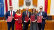 Rot-Grüne Landesregierung: Landeshauptmann Doskozil und Stellvertreterin Haider-Wallner ziehen ...