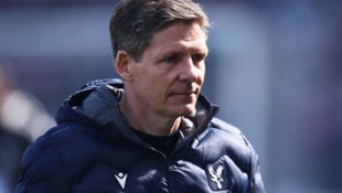 Oliver Glasner und seine Mannen von Crystal Palace haben schon bessere Tage gesehen … (Bild: AFP/HENRY NICHOLLS)