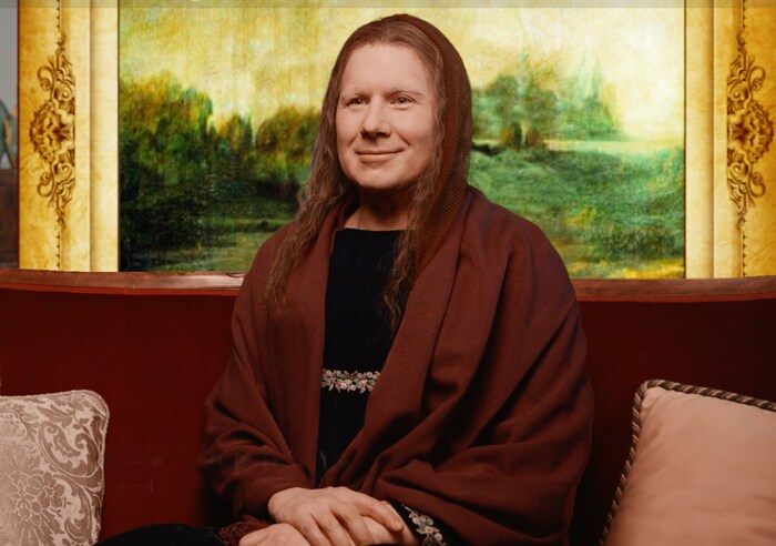 Auch die lächelnde Mona Lisa hat Gernot Haas im Repertoire.