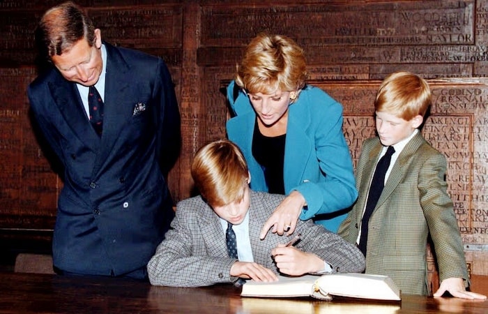 Williams erster Schultag in Eton