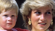 Prinzessin Diana mit ihrem kleinen Sohn Harry