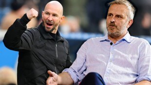 Christian Ilzer (li.) und Didi Hamann