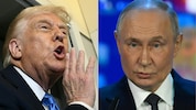 Der US-Präsident mischt die Debatte weiter auf. (Bild: AFP/BRENDAN SMIALOWSKI, OLGA MALTSEVA)