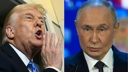 Der US-Präsident mischt die Debatte weiter auf. (Bild: AFP/BRENDAN SMIALOWSKI, OLGA MALTSEVA)