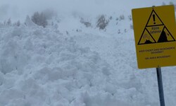 Auf den Bergen ist am Montag große Vorsicht geboten, die Lawinengefahr ist sehr hoch.