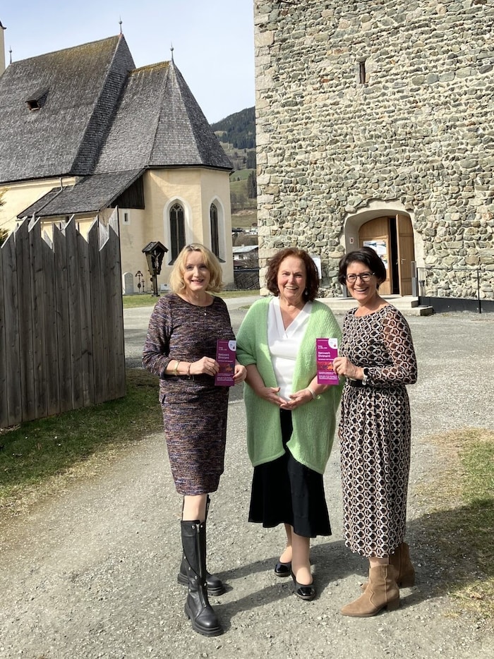 Organisations-Trio Tania Zawadil, Evi Oberhauser und Susanne Hirschbichler