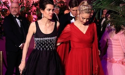 Charlotte Casiraghi und ihre Schwägerin Beatrice Borromeo beim diesjährigen Rosenball 