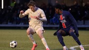 Phillip Verhounig (li.) trumpfte in der bisherigen Saison in der Youth League auf.