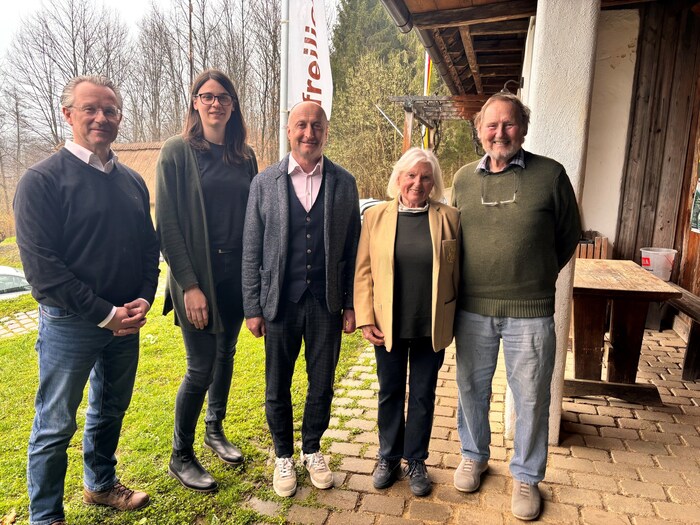 Harald Popofsits, Astrid Kropf, Obmann Roman Jandrisevits, Evenline Niederbacher-Kisser und ...