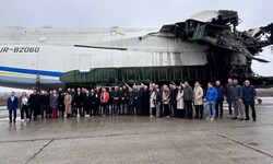 Die Delegation rund um Landeshauptfrau Johanna Mikl-Leitner und der IV-Niederösterreich besuchte ...