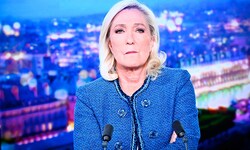 Die verurteilte französische Rechtspopulistin Marine Le Pen hat sich am Montagabend gegenüber ...