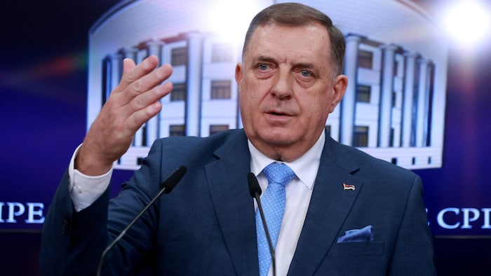 Milorad Dodik droht mit Sezession.