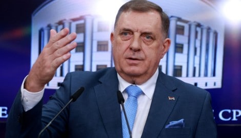 Serbenführer Milorad Dodik versucht seit Jahren, sein Territorium vom Rest Bosnien-Herzegowinas ...