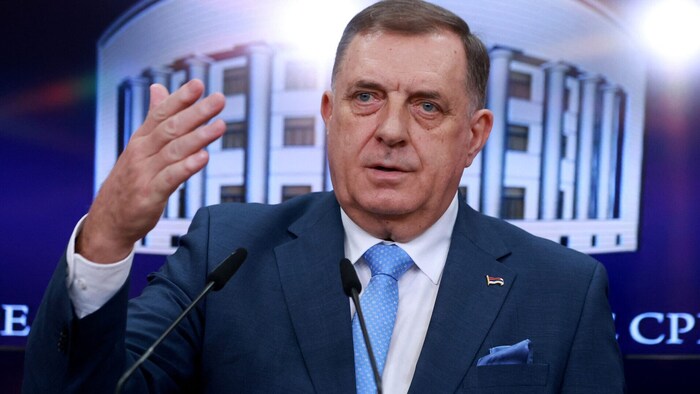 Milorad Dodik droht mit Sezession.