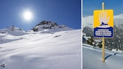 Auf den Tiroler Bergen fielen zuletzt bis zu 50 Zentimeter Neuschnee – stellenweise auch mehr ...