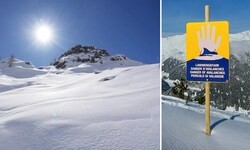Auf den Tiroler Bergen fielen zuletzt bis zu 50 Zentimeter Neuschnee – stellenweise auch mehr ...