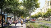 Geht es nach den Grünen dann soll auf der Hernalser Hauptstraße ein Wald entstehen. Für Autos ...
