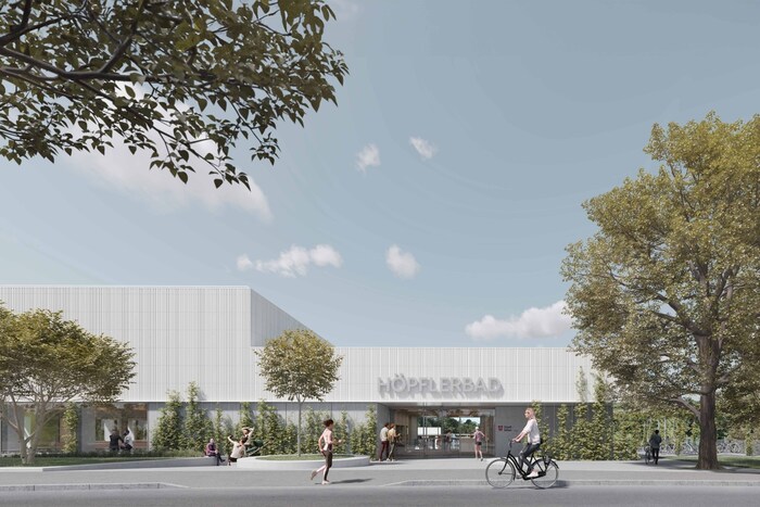 Rendering Hallenbad Höpflerbad