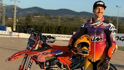 Lukas Höllbacher ist auch Supermoto-Vizeweltmeister