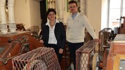 Liane Berghofer führt die Mühle mit ihren Schwestern in sechster Generation, ihr Sohn Franz ...