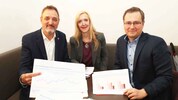 AK-Präsident Gerhard Michalitsch, Referentin Brigitte Ohr-Kapral und IFES-Chef Bernhard Raml.