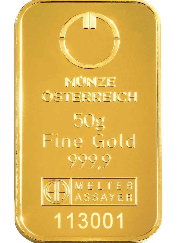 Der Gauner erwischte auch zwei Goldbarren
