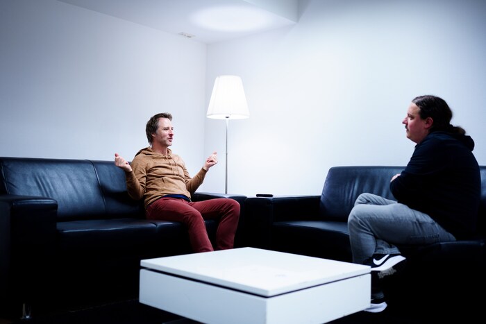 Chesney Hawkes im Gespräch mit „Krone“-Redakteur Fröwein.