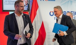 Christian Hafenecker und Peter Westenthaler gehen nun rechtlich gegen Clemens Pig vor.