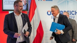 Christian Hafenecker und Peter Westenthaler gehen nun rechtlich gegen Clemens Pig vor.