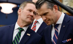 Stehen im Fokus der Chat-Affäre: Mike Waltz und Pentagon-Chef Pete Hegseth