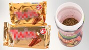 Beispiele von „Shrinkflation“: Schokoriegel sind plötzlich kürzer als vorher, die Gewürzdose ist ...