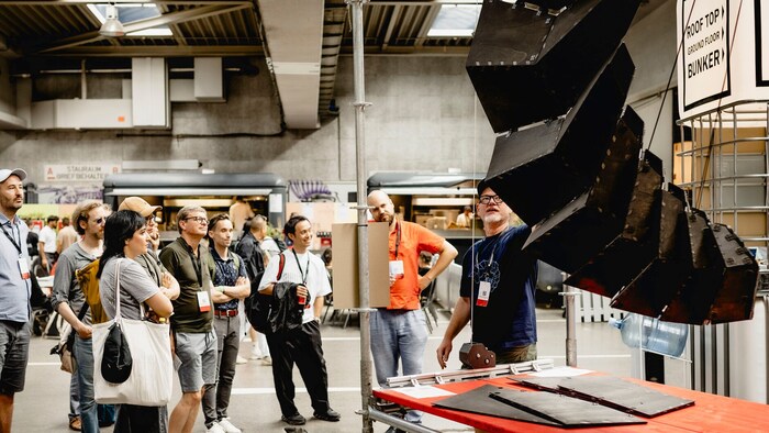 Die Postcity – ein aufgelassenes Postverteilerzentrum – ist wieder Festivalschauplatz