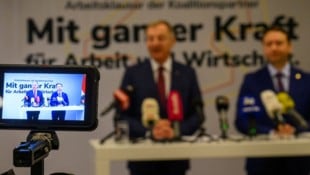 Kerschbaummayr Werner LH Thomas Stelzer und Vize Manfred Haimbuchner.