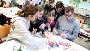 Inclusia bedeutet Inklusion erleben, beispielsweise in Schulklassen, in denen beeinträchtigte ...