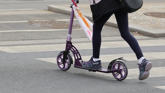 Die Roller sind beliebt, leider passieren immer wieder Unfälle