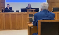 Der Ex-Polizist am Landesgericht Feldkirch.