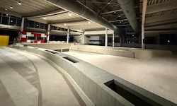 Das ehemalige Wellenbecken im Wave wird zur Partyzone.
