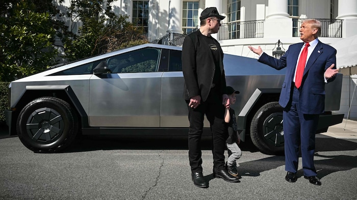 Mit US-Präsident Donald Trump ist Tesla-Boss Elon Musk mittlerweile zerstritten.
