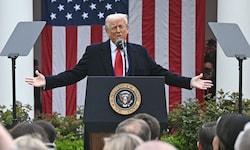 US-Präsident Donald Trump ließ die Zollhöhe mithilfe einer Formel berechnen.