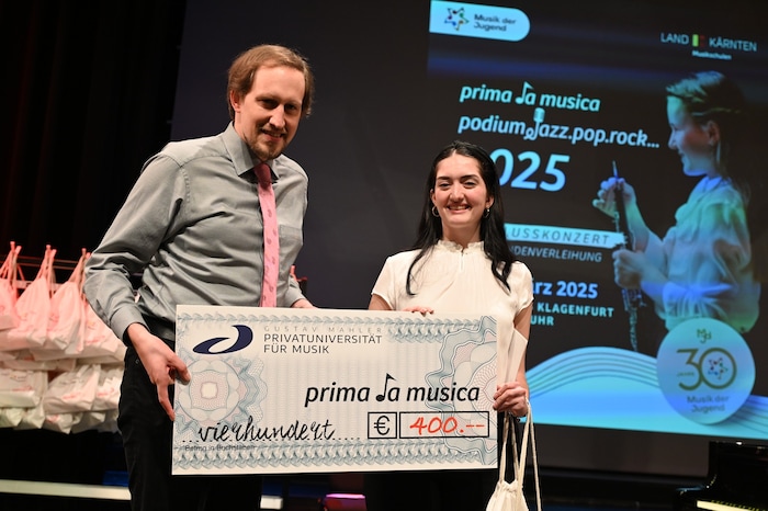 Diese jungen Künstler haben bei prima la musica besonders herausragende Leistungen ...