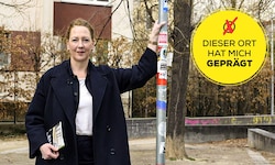 Dass es den Moshe-Jahoda-Platz gibt, ist einem 10-jährigen Projekt zu verdanken, bei dem Judith ...