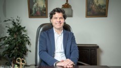 Souverän gewann Manfred Rädler die Bürgermeisterstichwahl in Feldkirch. (Bild: Alfare Georg )